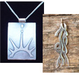 Silver Pendants (Plants & Trees)