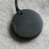 Shungite Round Pendant