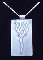 Silver Tree Lichen Talisman